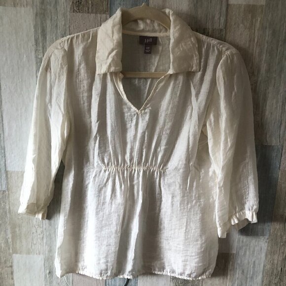 J. Jill Peasant Blouse - Fairy Core - Picture 1 of 4